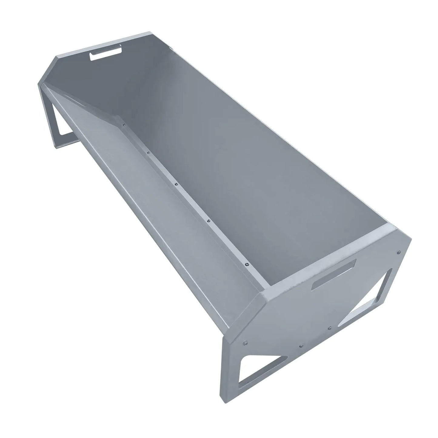 HiMISS Heavy Duty Galvanized Steel Livestock Feeder Rustproof