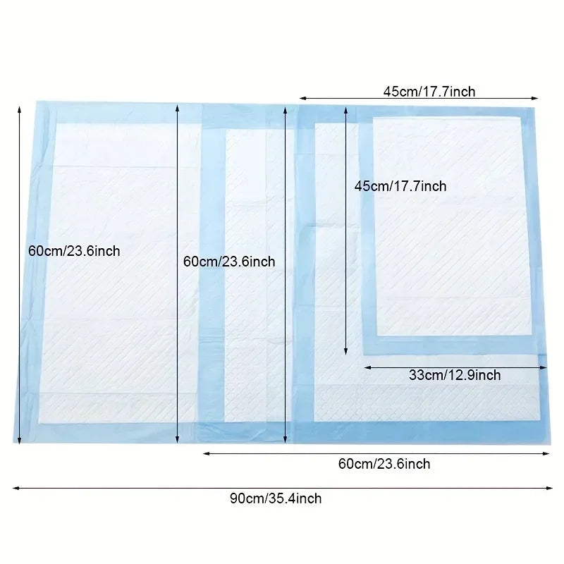 Super Absorbent Odor-Control Disposable Dog Diapers And Training Pads