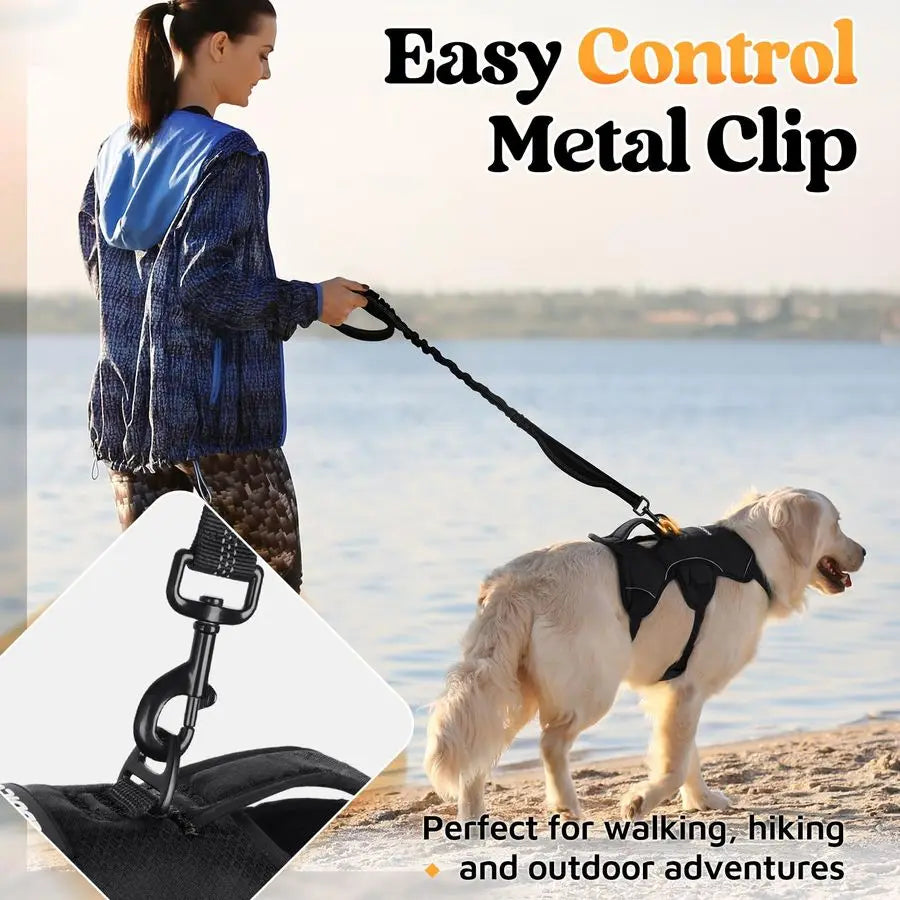 Escape Proof No Pull Dog Harness With Reflective Vest