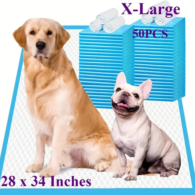 Six Layer Quick Drying Dog Pee Pads For Puppies Leakproof