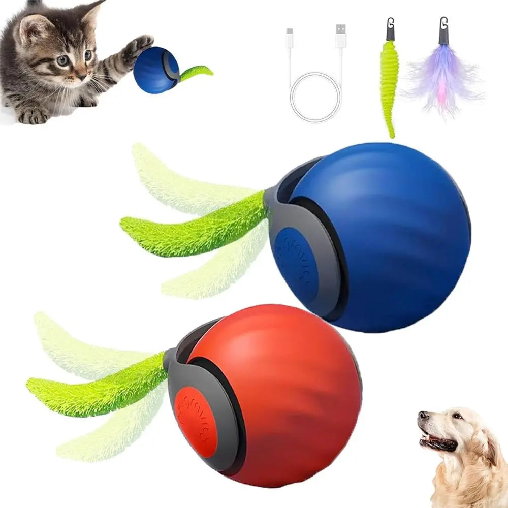 Speedy 2.0 Tail Cat Toy For Indoor Cats Interactive Automatic Ball