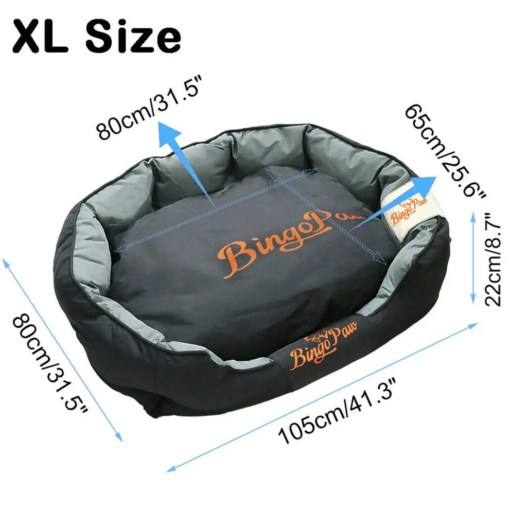 BORWART Orthopedic Dog Bed Waterproof Washable Removable Cushion
