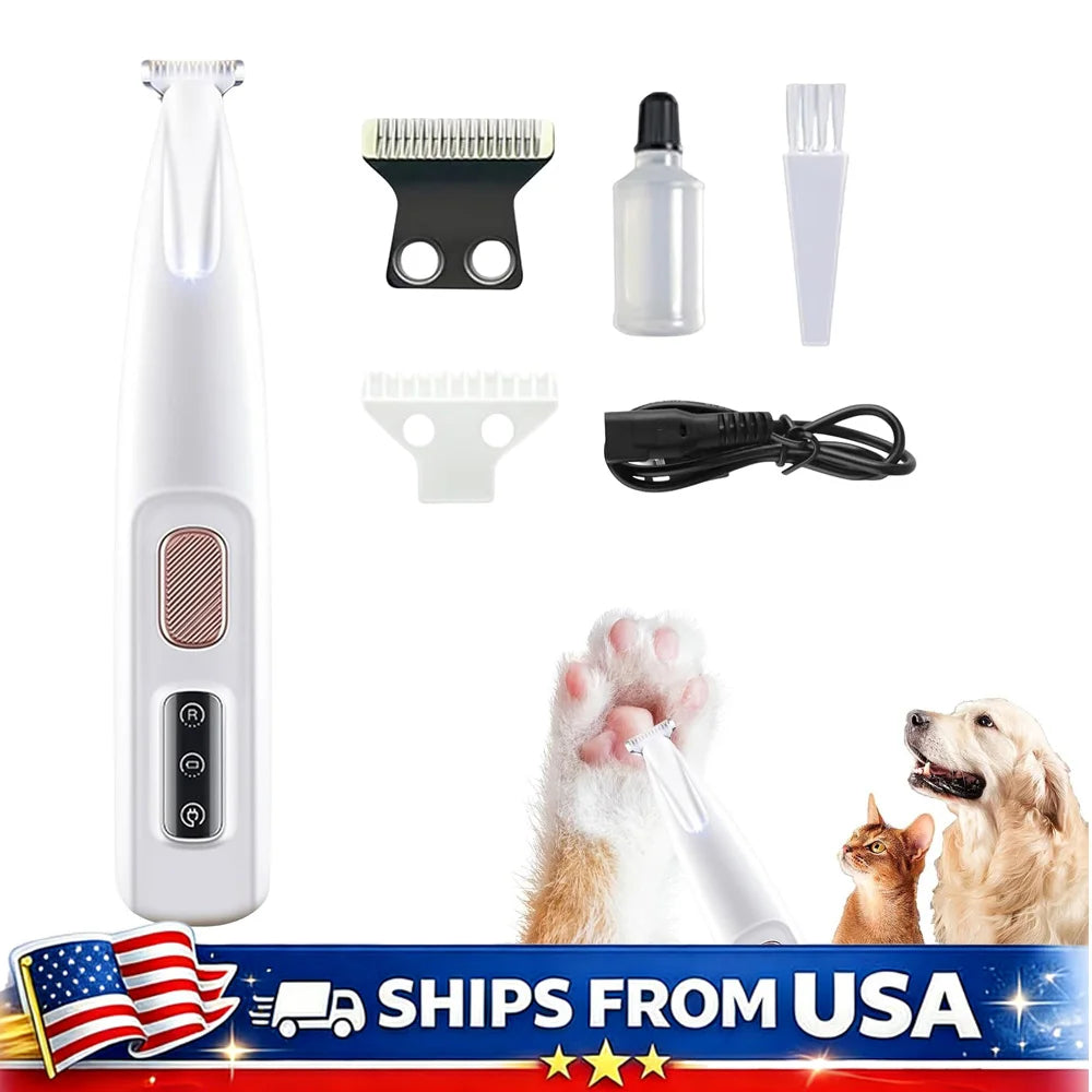 Rechargeable Paw Trimmer For Cats And Dogs With 18mm Blade