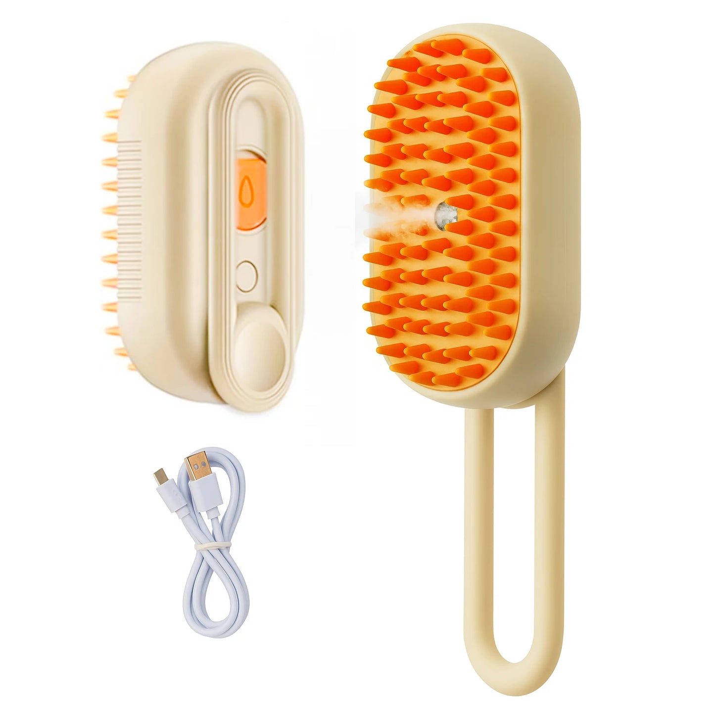 Cat Steam Grooming Brush For Shedding 3 In 1 PetCare