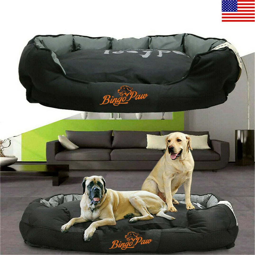 BINGOPAW Waterproof Orthopedic Sofa Dog Bed Washable Pet Cushion