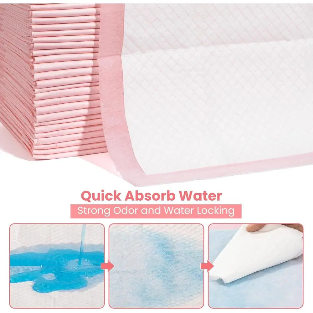 Pet Toilet Training Pads 100 Count Disposable Absorbent Leak Proof