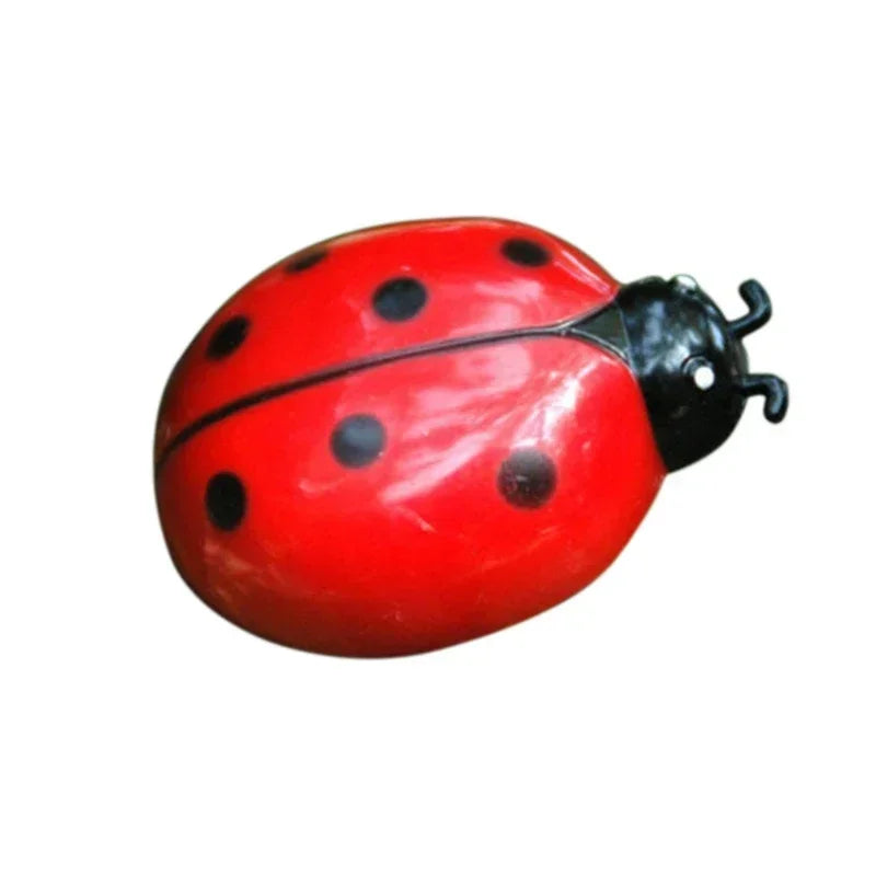 Mini Electric Ladybug Cat Toy Interactive Beetle Pet Plaything