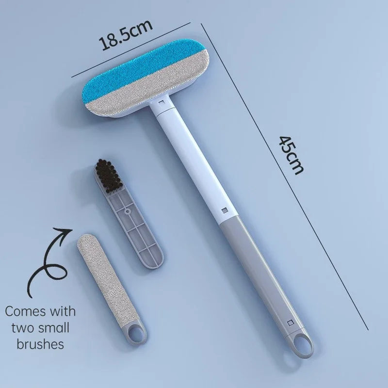 Long Handle Pet Hair Remover Brush For Carpets Cat Furniture