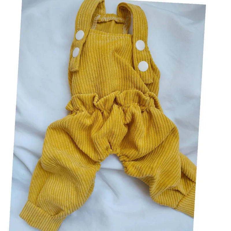 Cute Dog Strap Jumpsuit Overalls For Comfortable Everyday Wear