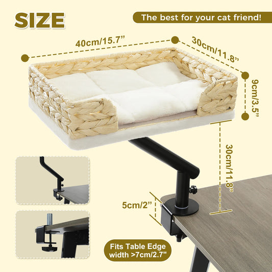 PAWZ Road Adjustable Rotatable Cat Desk Bed And Cat Hammock