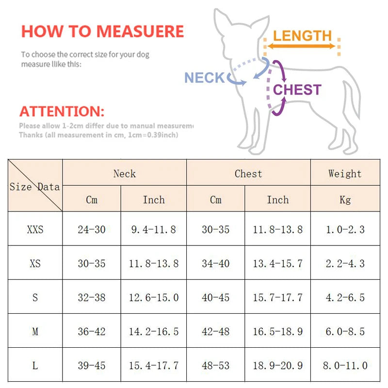XLeiPet Mesh Breathable Vest Harness for Small Dogs and Cats