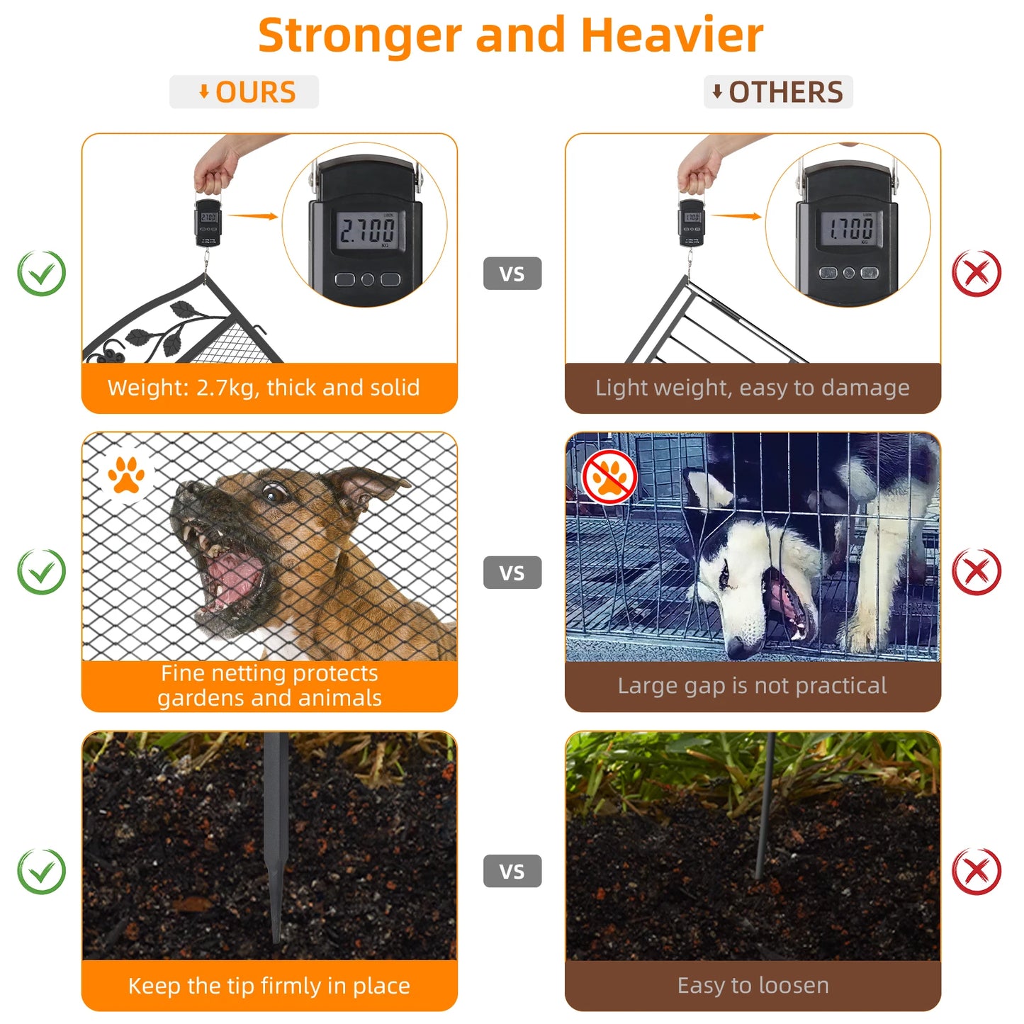 Bingopaw Heavy Metal Dog Playpen With Durable Safety Latch