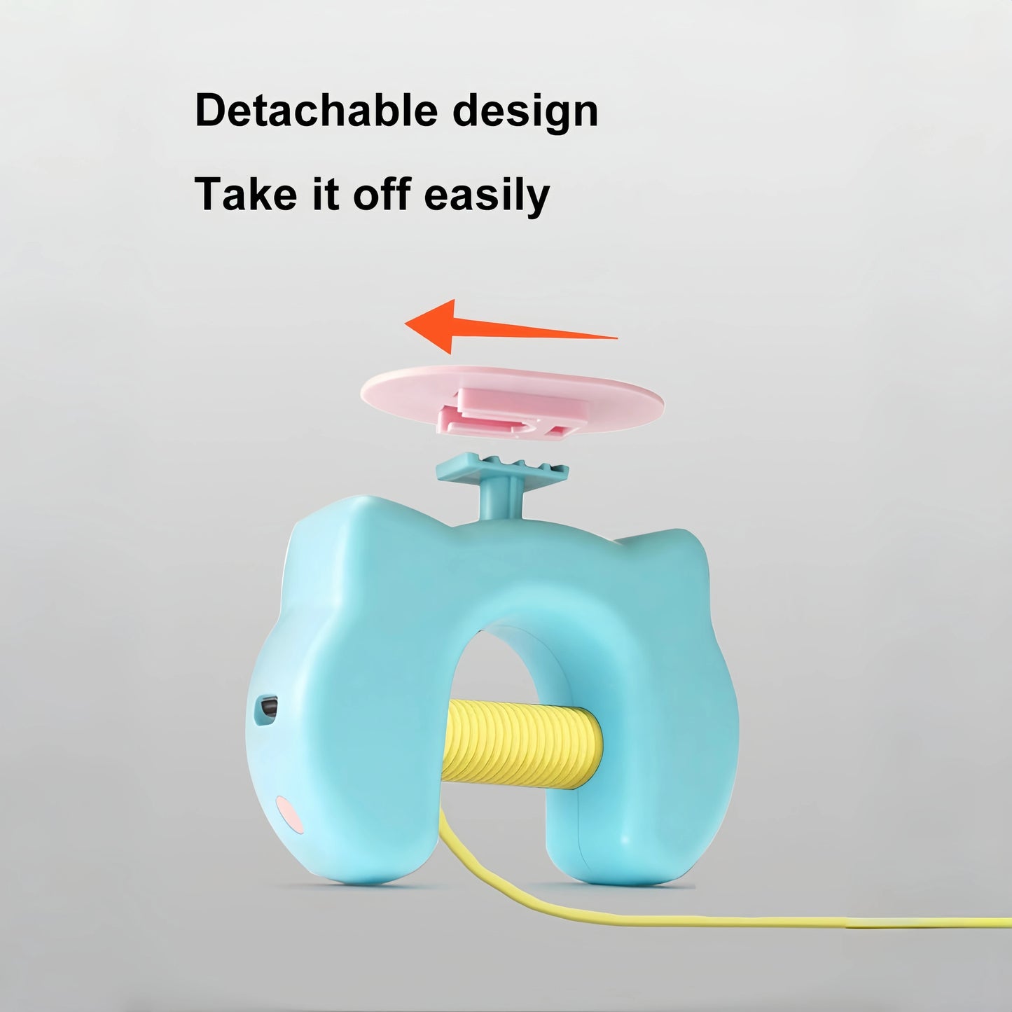 Electric Cat Toy With Ropes Auto Swing Feather Teaser