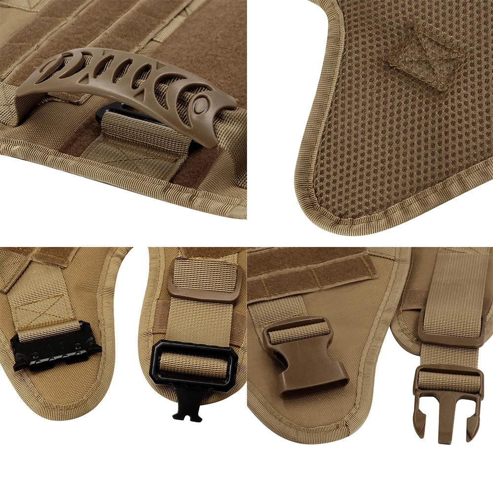 Padded Quick Release Dog Harness And Leash Set For Training