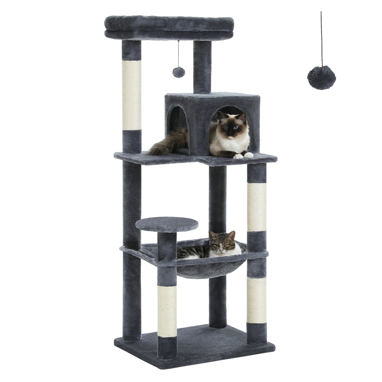 PAWZ Road Cat Tree Five Level Indoor Tower Cozy Condo