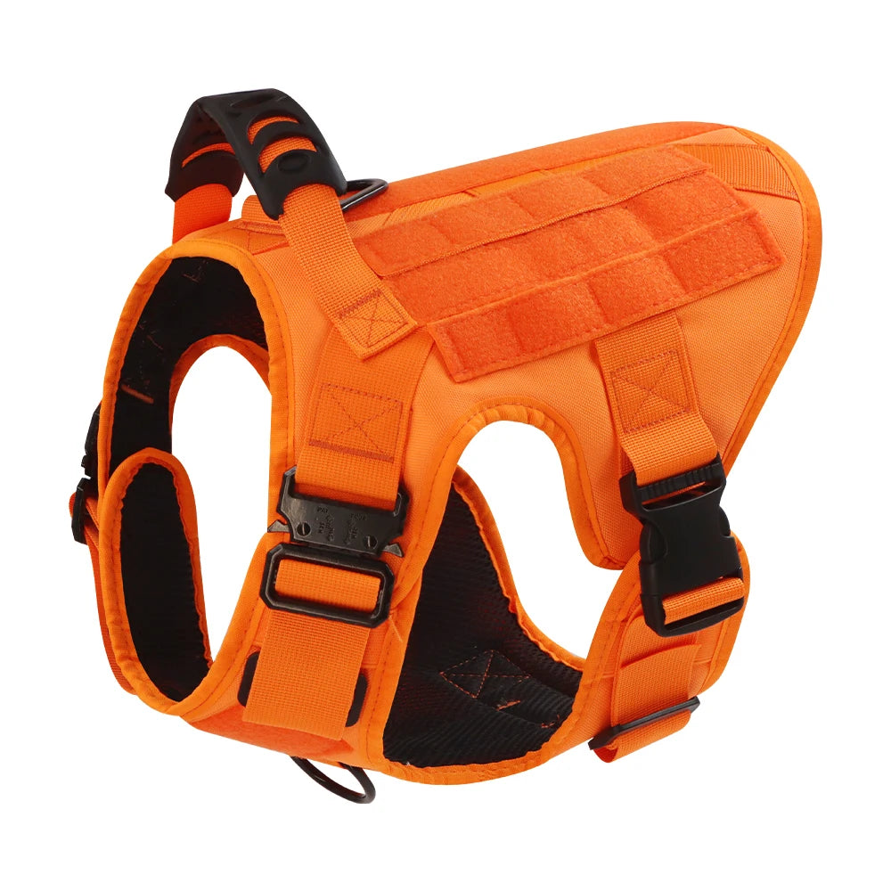 Military Camouflage Dog Harness For Large And Medium Dogs Adjustable Vest