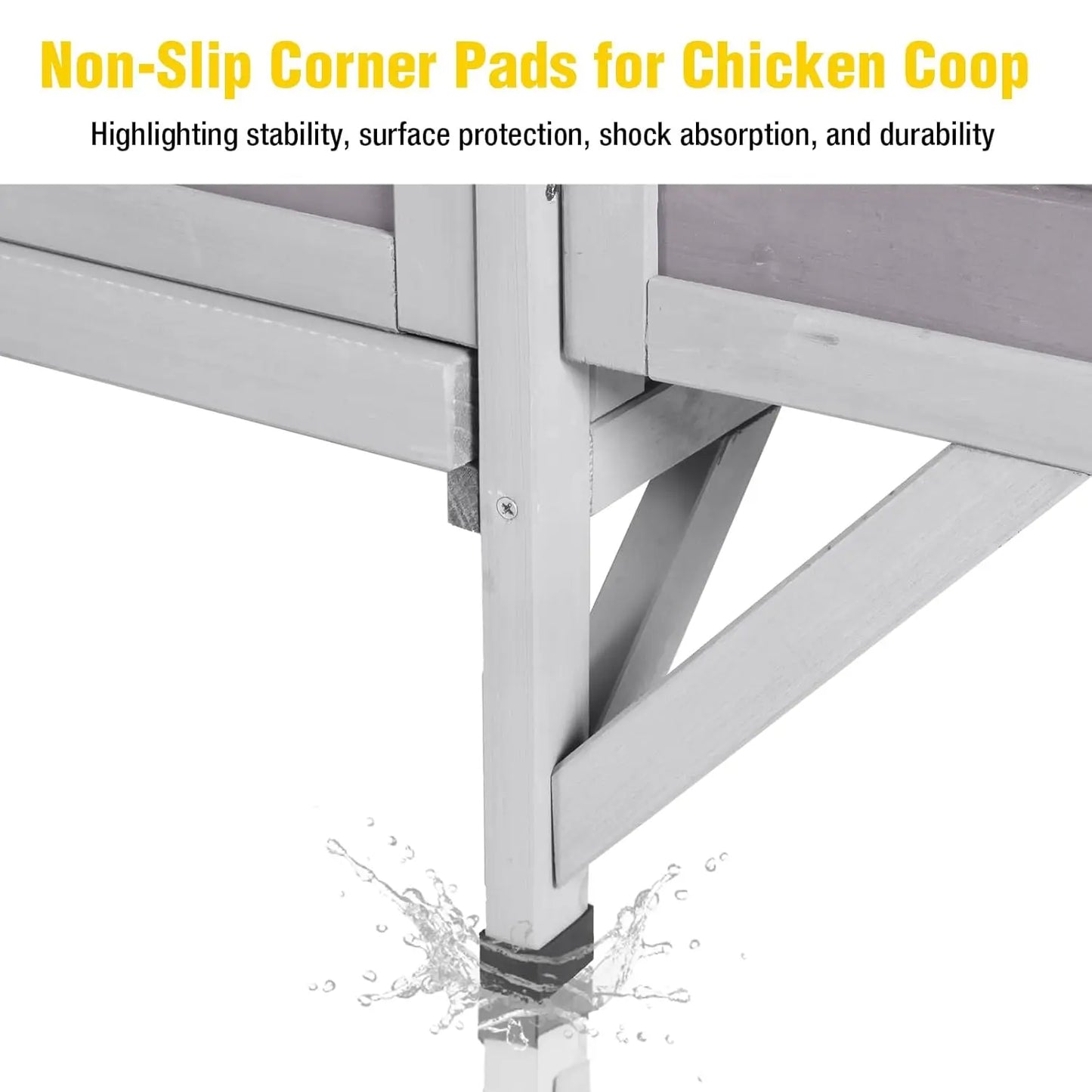 Chicken Coop for Two Chickens With Outdoor Expandable Run
