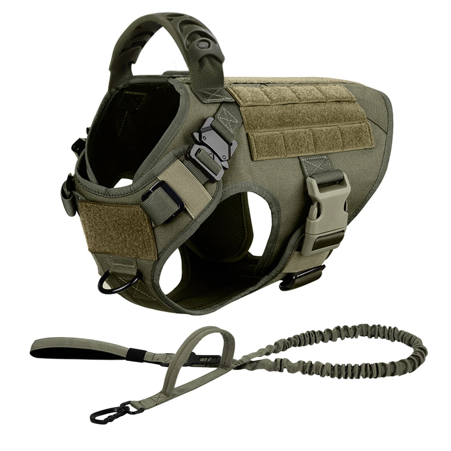 Padded Quick Release Dog Harness And Leash Set For Training