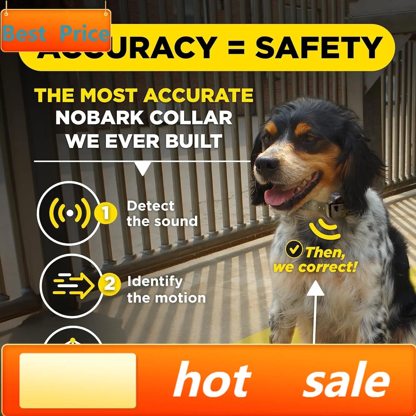 Smart Bark Detector For Dogs With App Notifications