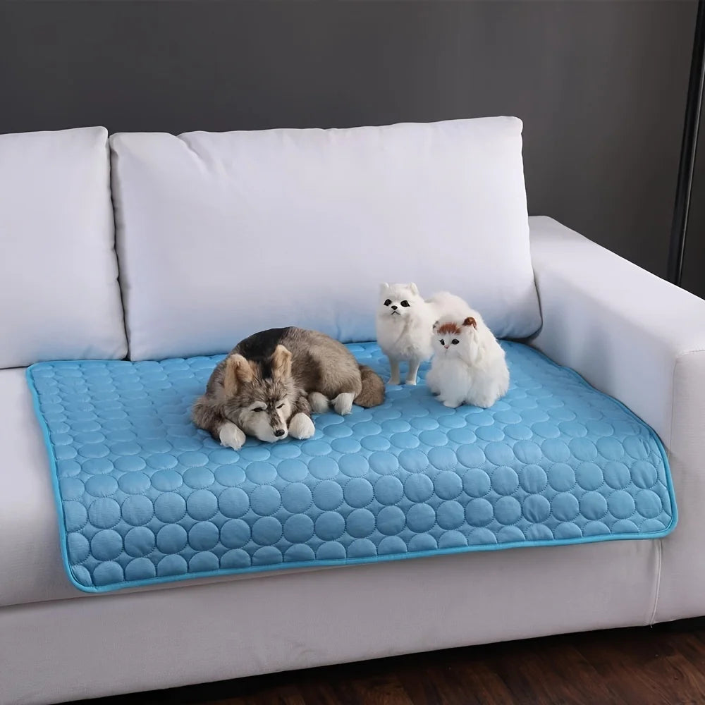 BeiYu Pet Dog Cooling Mat Self Cooling Pad For Dogs And Cats
