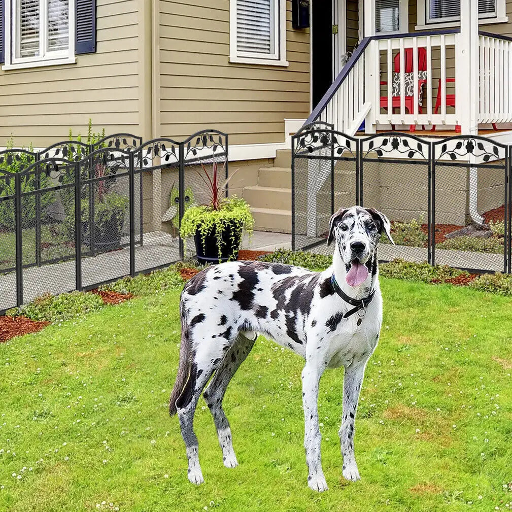 Bingopaw Heavy Metal Dog Playpen With Durable Safety Latch