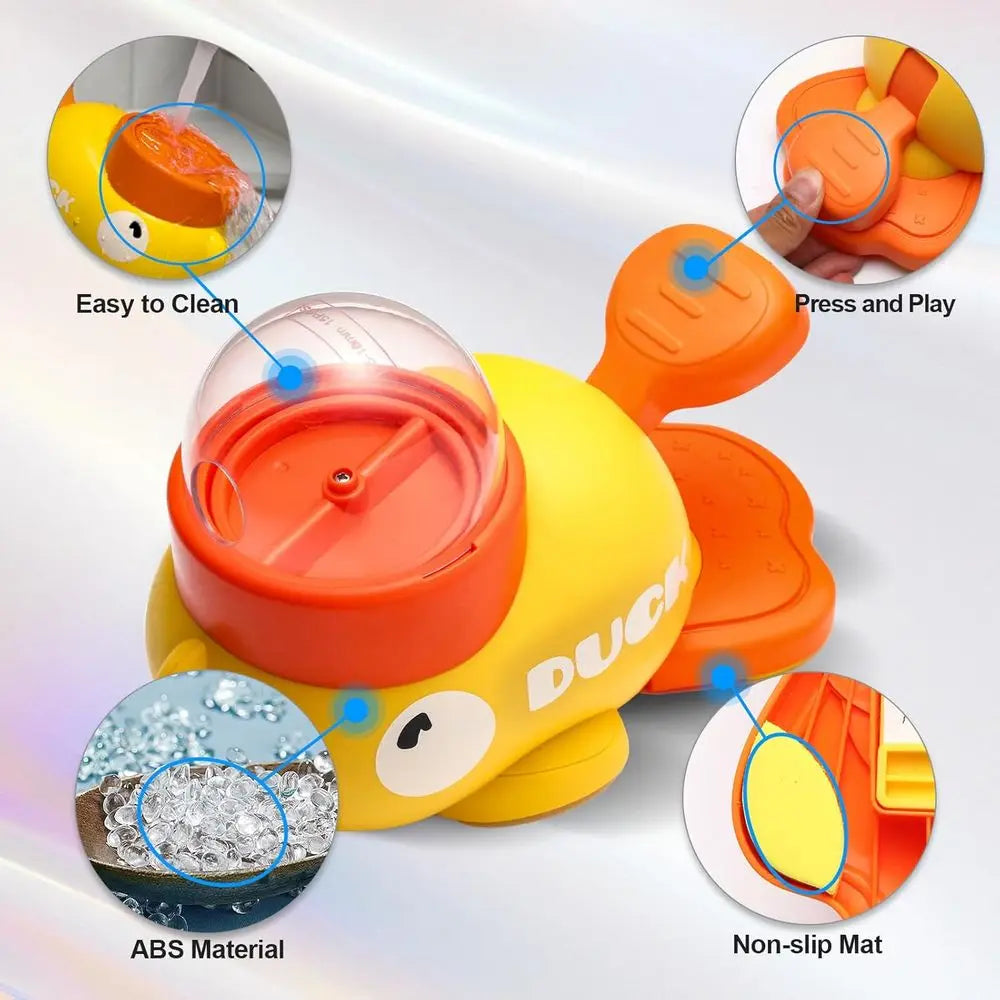 Duck Shaped Interactive Puzzle Toy Treat Dispenser For Pets
