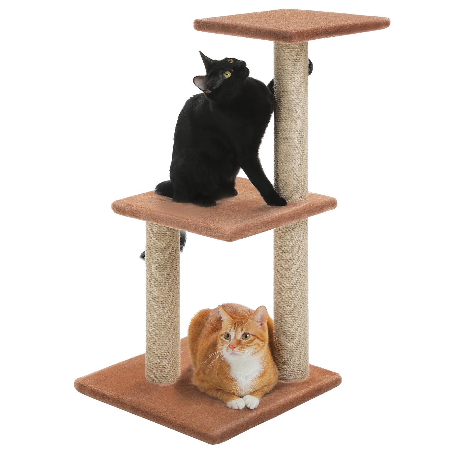 PAWZ Road Indoor Cat Tree Tower Three Tier With Hammock