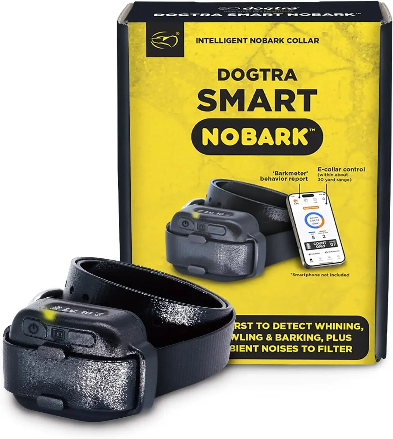 Smart Bark Detector For Dogs With App Notifications