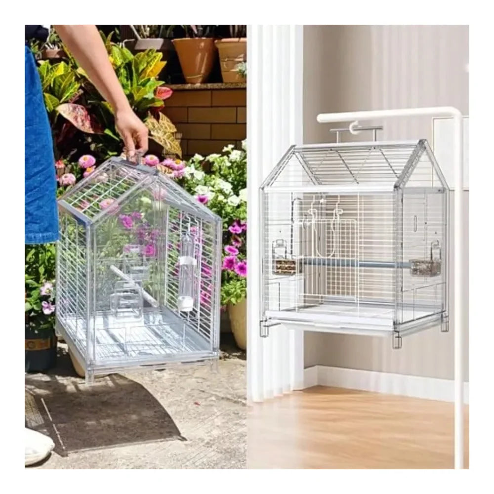 Dog Playpen Portable Travel Carrier Cage For Home And Outings