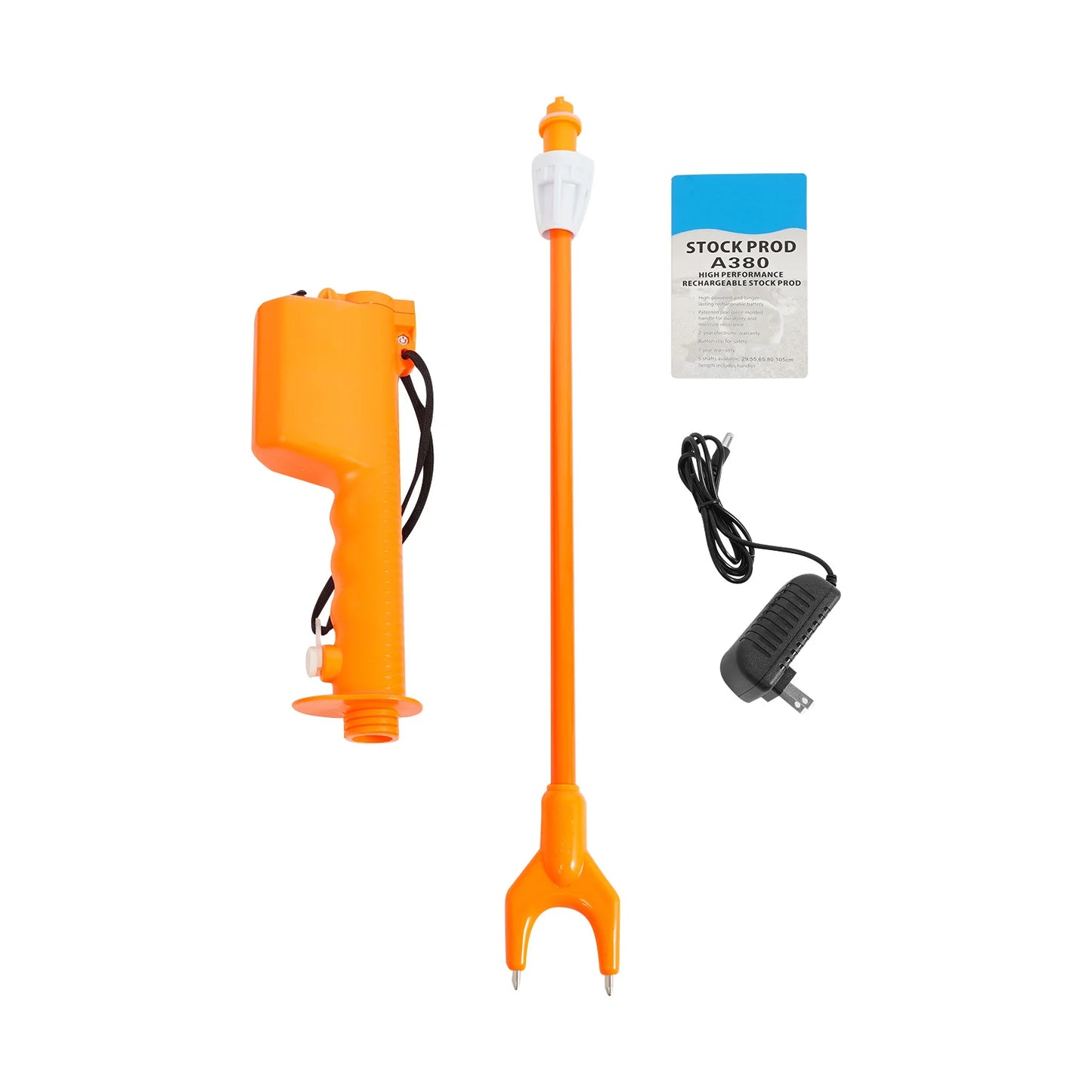 Cattle Prod Stick Electric Rechargeable Livestock Herding Tool