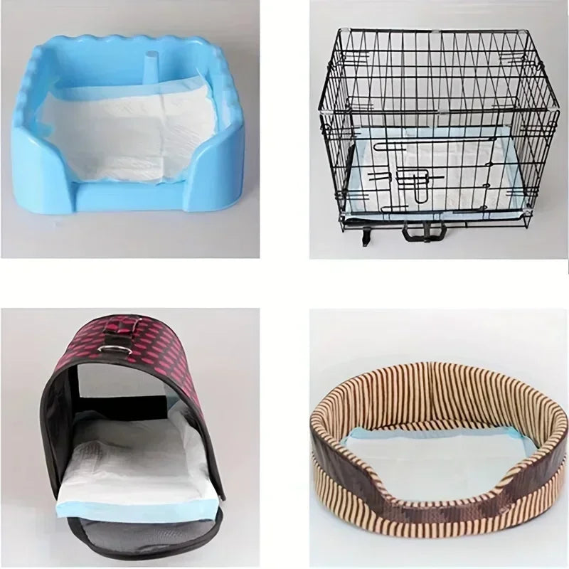 Super Absorbent Odor-Control Disposable Dog Diapers And Training Pads