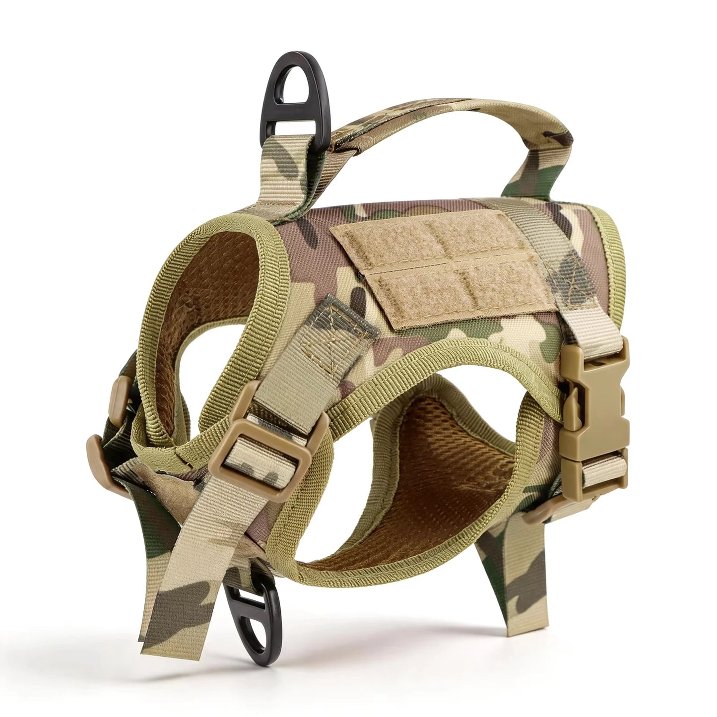 Adjustable Tactical Cat Harness Leash Set With Quick Release