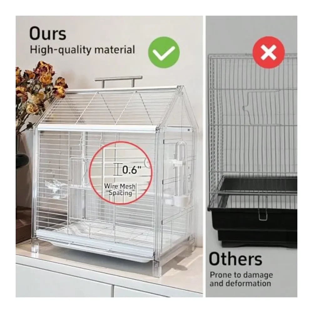 Dog Playpen Portable Travel Carrier Cage For Home And Outings