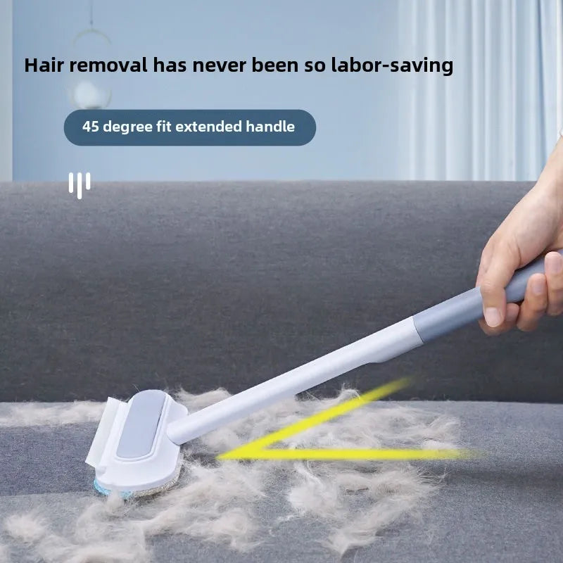 Long Handle Pet Hair Remover Brush For Carpets Cat Furniture