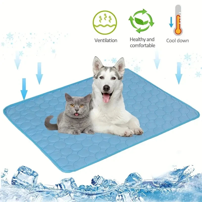BeiYu Pet Dog Cooling Mat Self Cooling Pad For Dogs And Cats