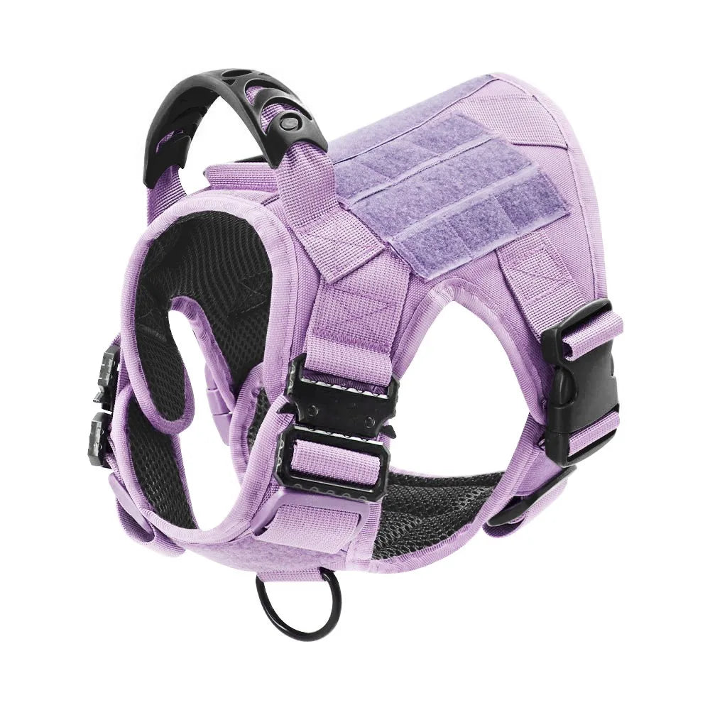 Military Camouflage Dog Harness For Large And Medium Dogs Adjustable Vest