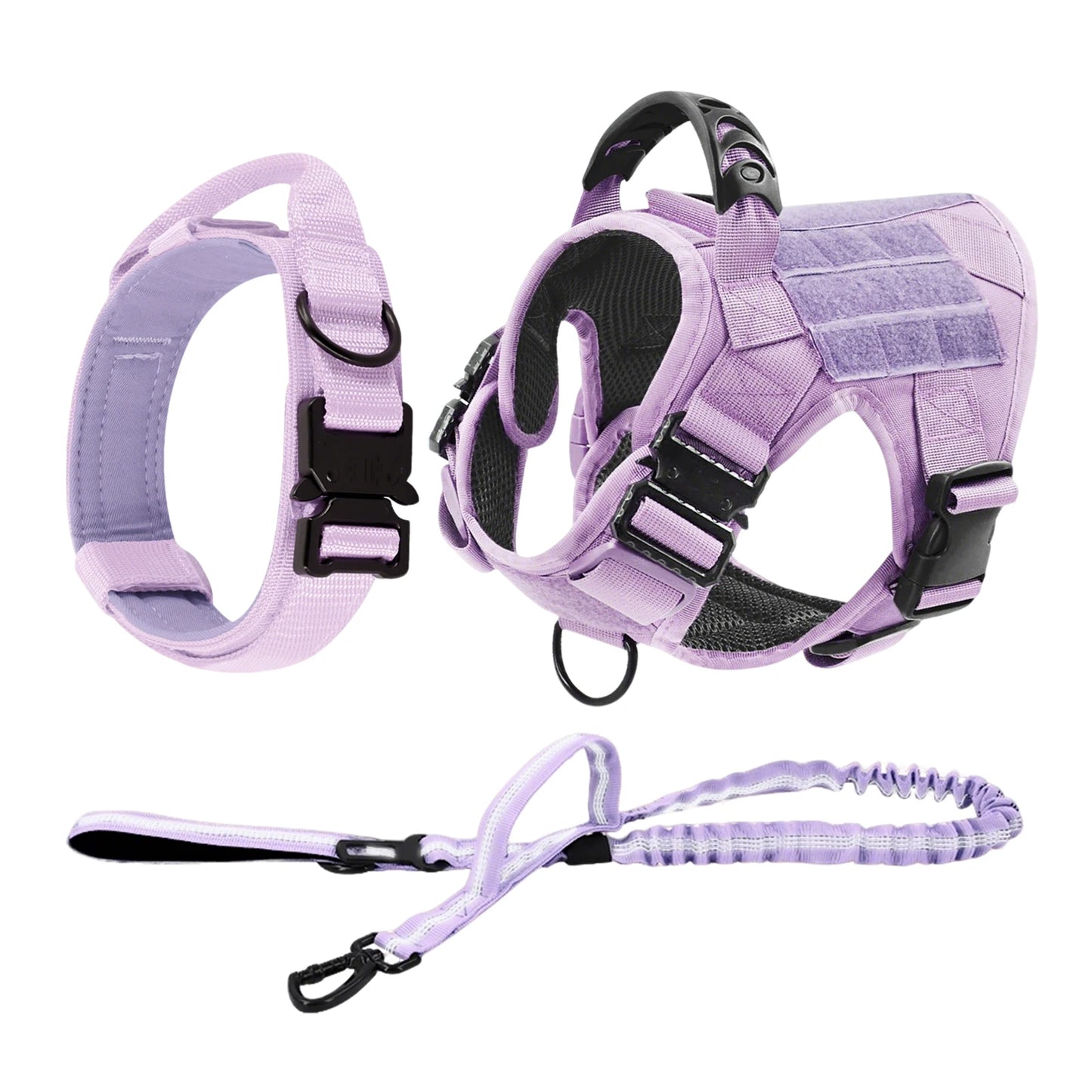 Military Camouflage Dog Harness For Large And Medium Dogs Adjustable Vest