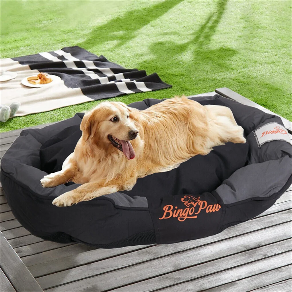 BORWART Orthopedic Dog Bed Waterproof Washable Removable Cushion