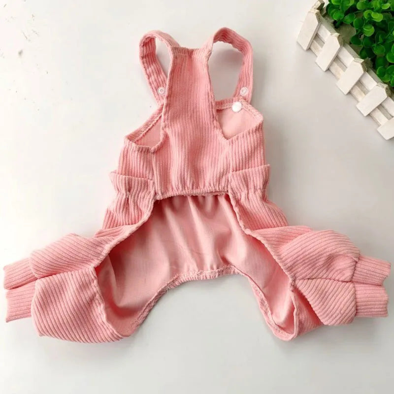 Cute Dog Strap Jumpsuit Overalls For Comfortable Everyday Wear