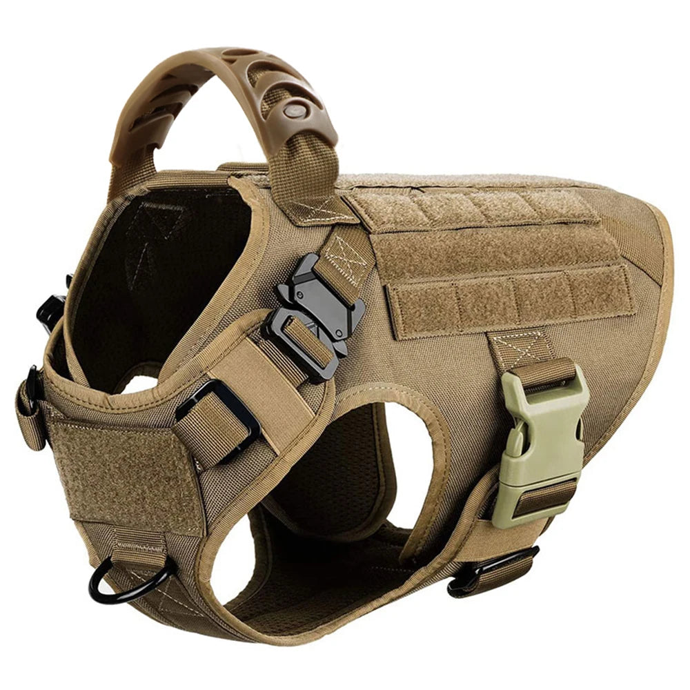 Padded Quick Release Dog Harness And Leash Set For Training