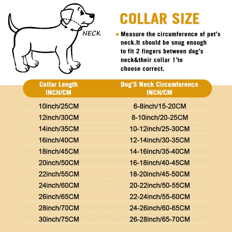 Stainless Steel Chain Collar For Dogs Cuban Link Training Collar
