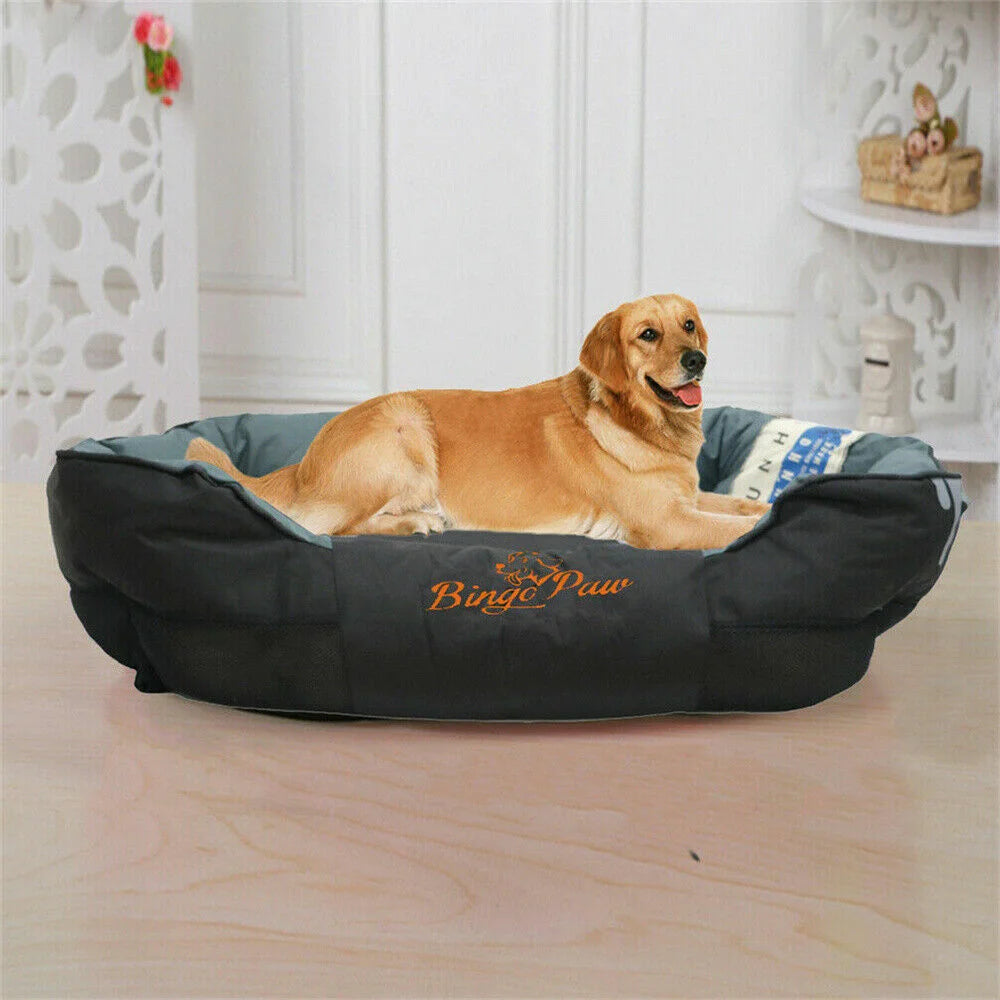 Borwart Orthopedic Waterproof Dog Bed With Soft Cotton Padding