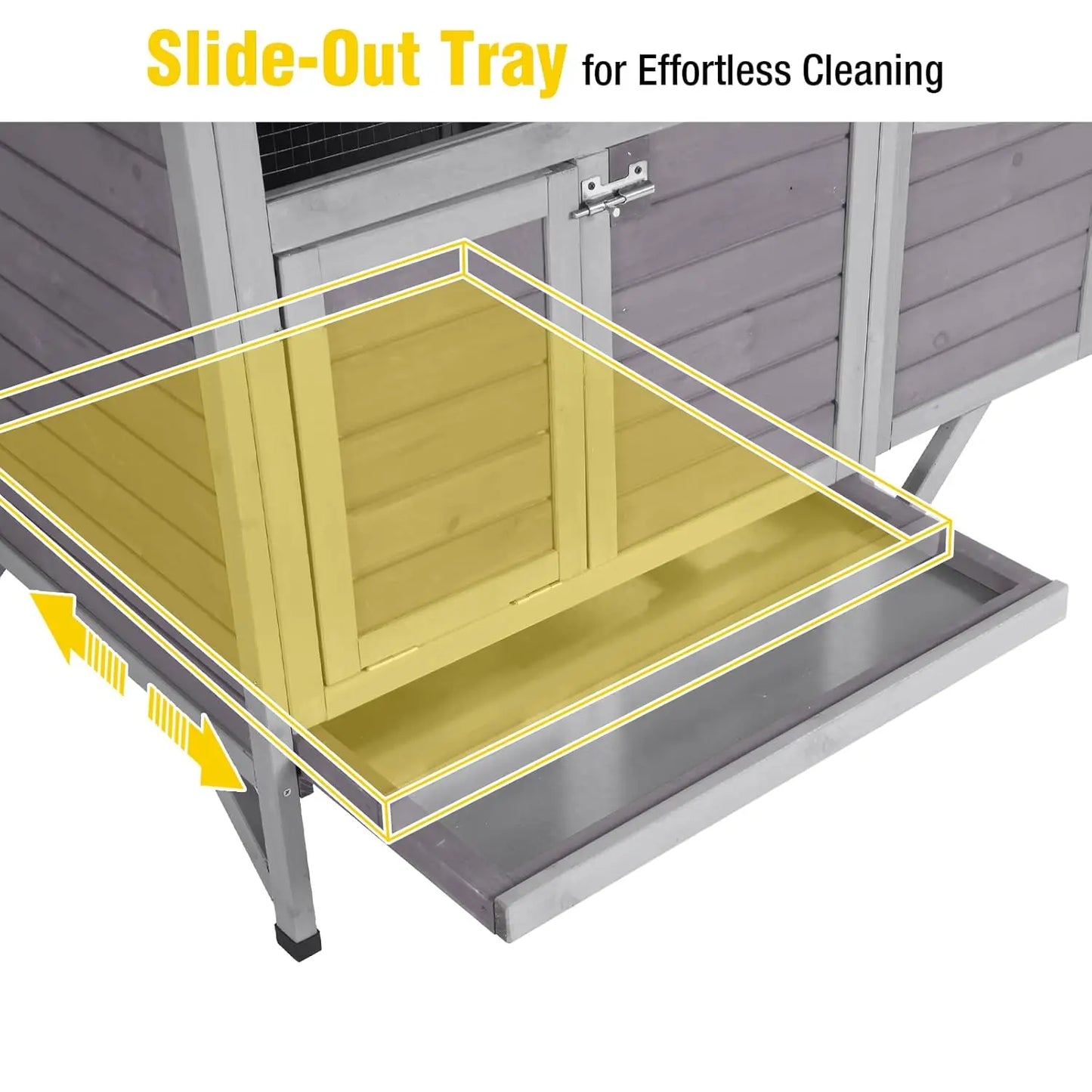 Chicken Coop for Two Chickens With Outdoor Expandable Run