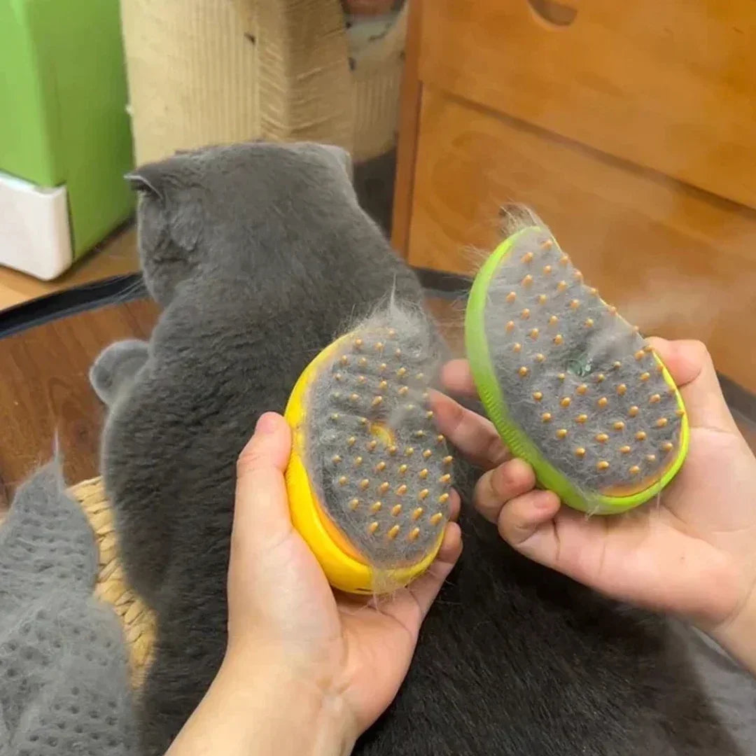 Cat Dog Steamy Brush 3 In 1 Electric Grooming Sprayer For Pets
