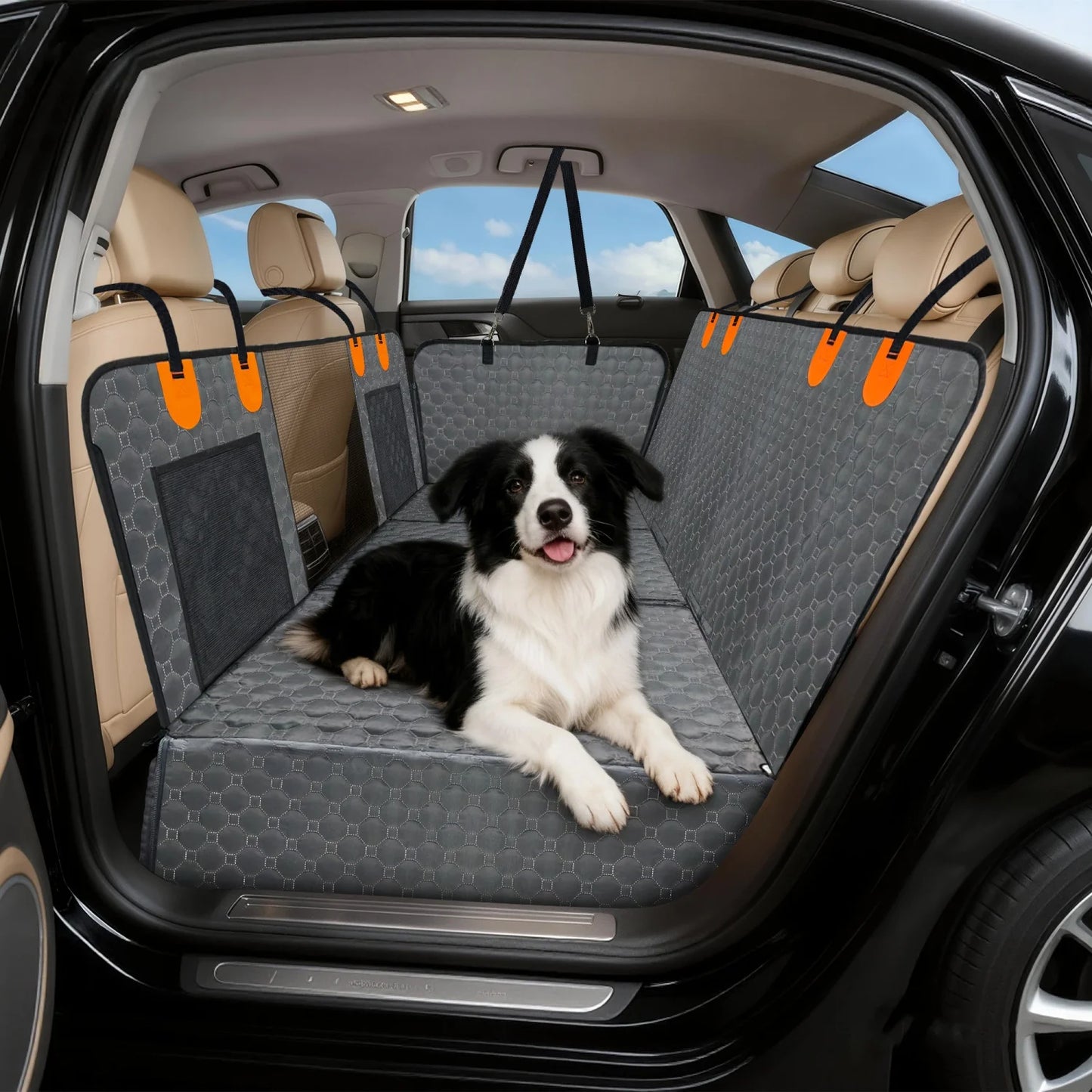 Bingopaw Waterproof Dog Car Seat Cover And Hammock Protector