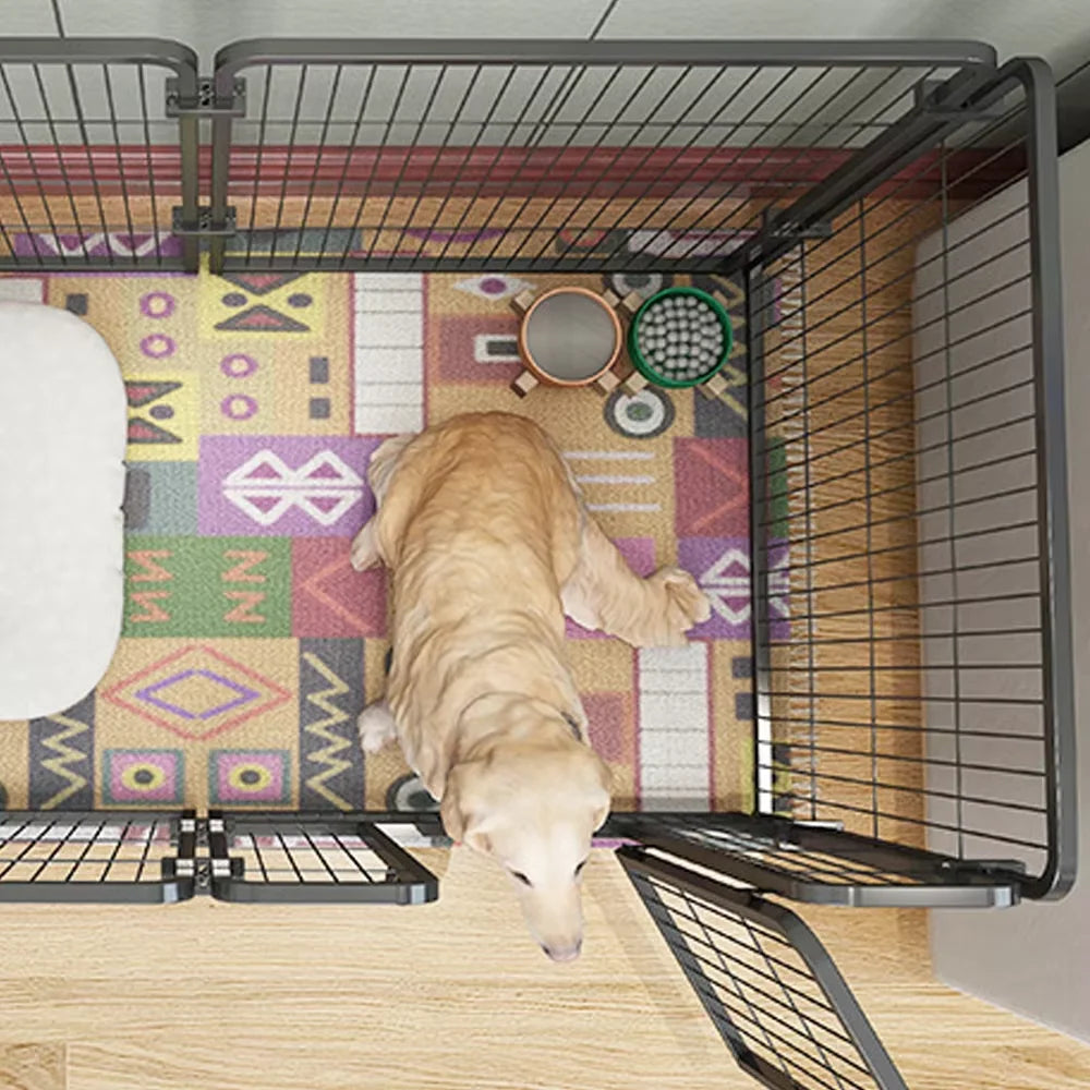 Heavy Duty Stainless Steel Foldable Pet Exercise Kennel