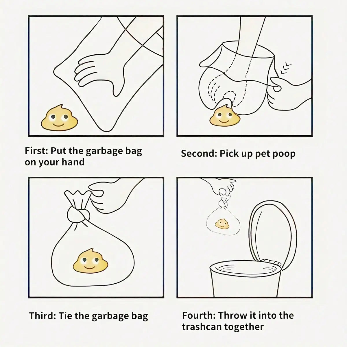 Premium Thick Dog Poop Bags 180 Leak Proof For Dogs