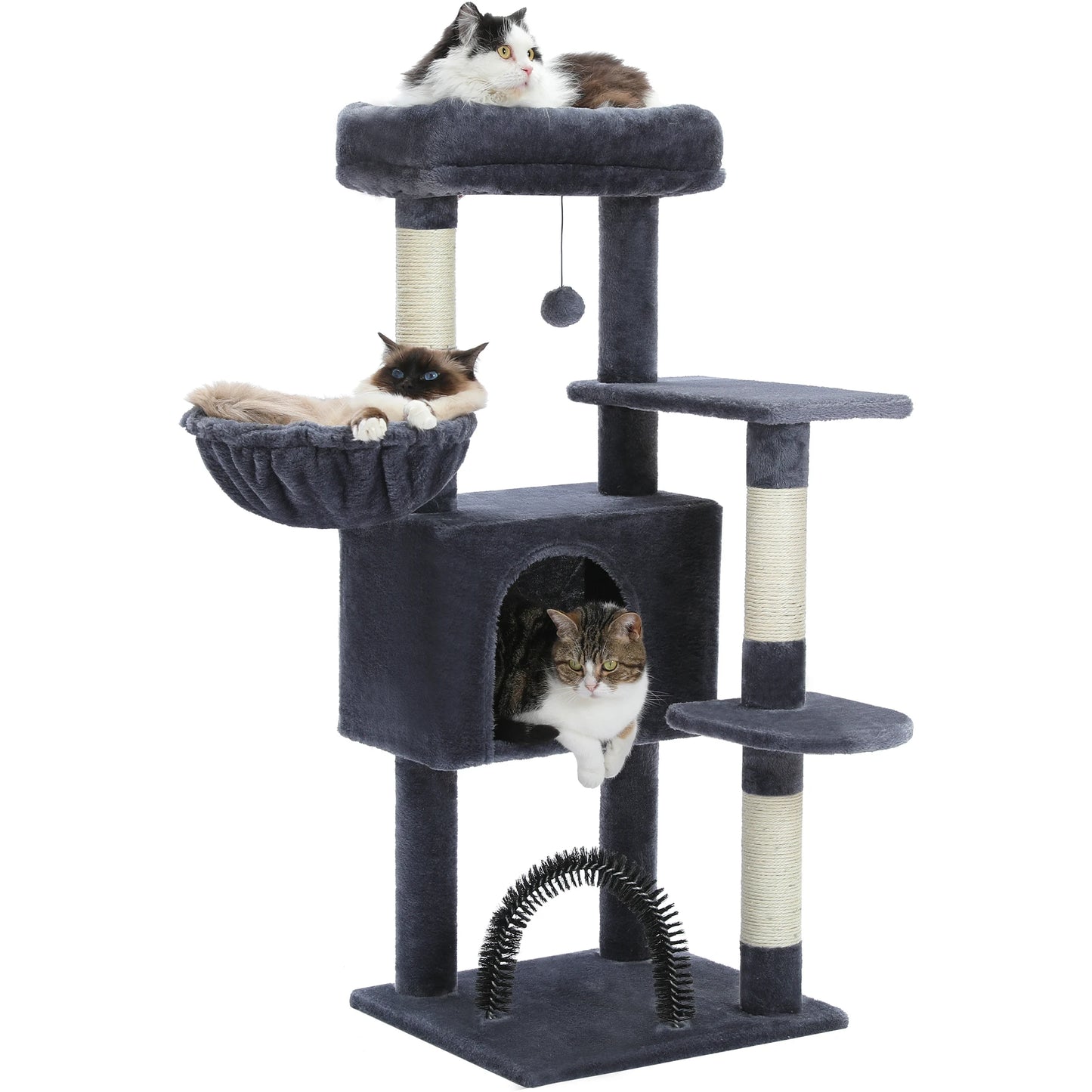 PAWZ Road Cat Tree With Toy Tower Indoor Cat Condo