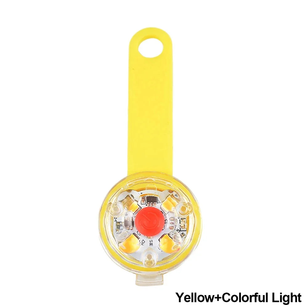 LED Safety Light Dog Cat Collar USB Rechargeable Weatherproof