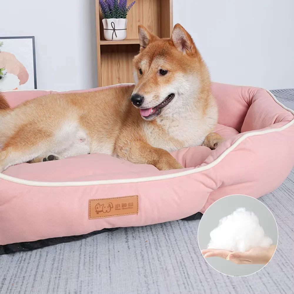 Pet Sofa Sleeping Bed For Dogs And Cats Warm Cushion